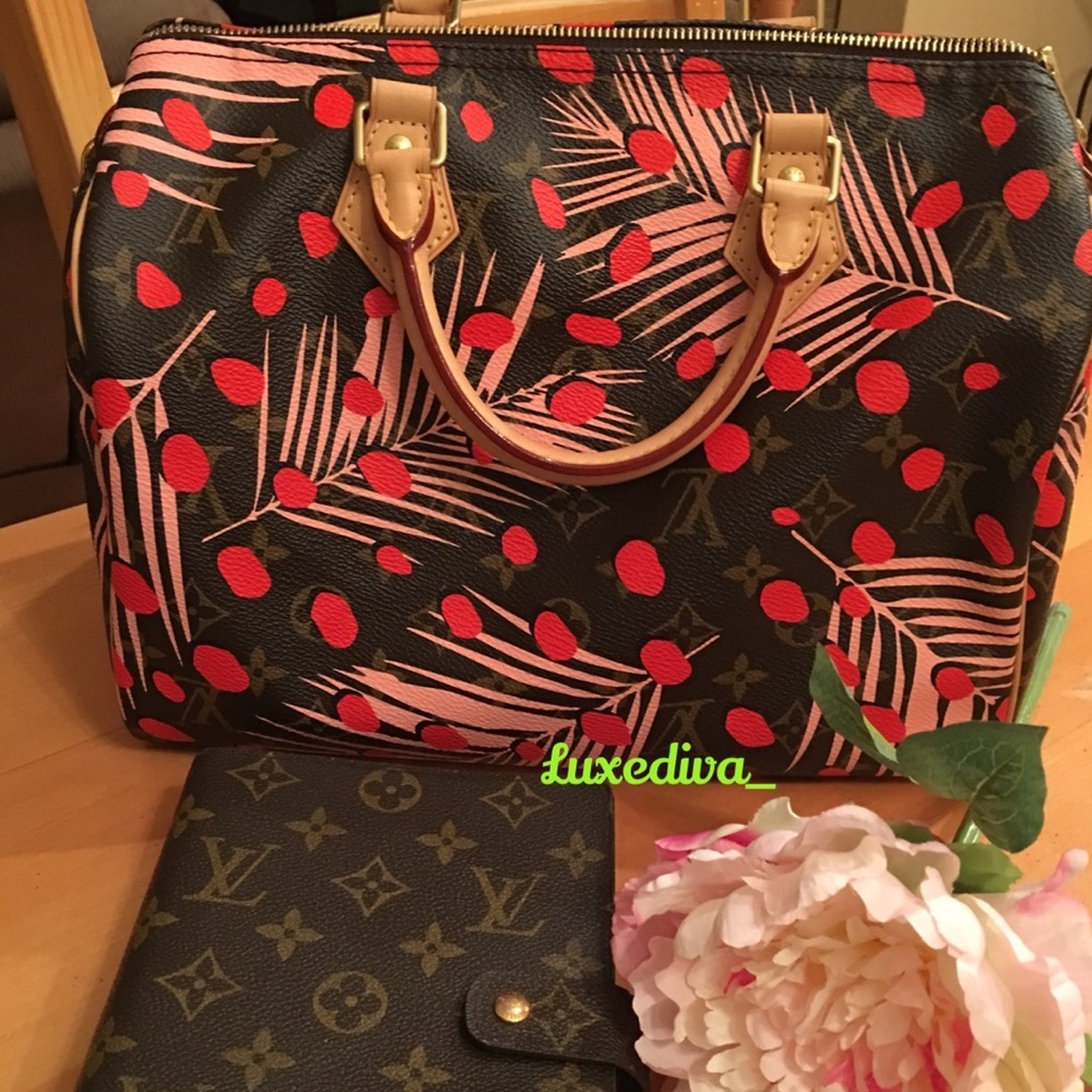 Louis Vuitton Speedy 30 jungle limited edition